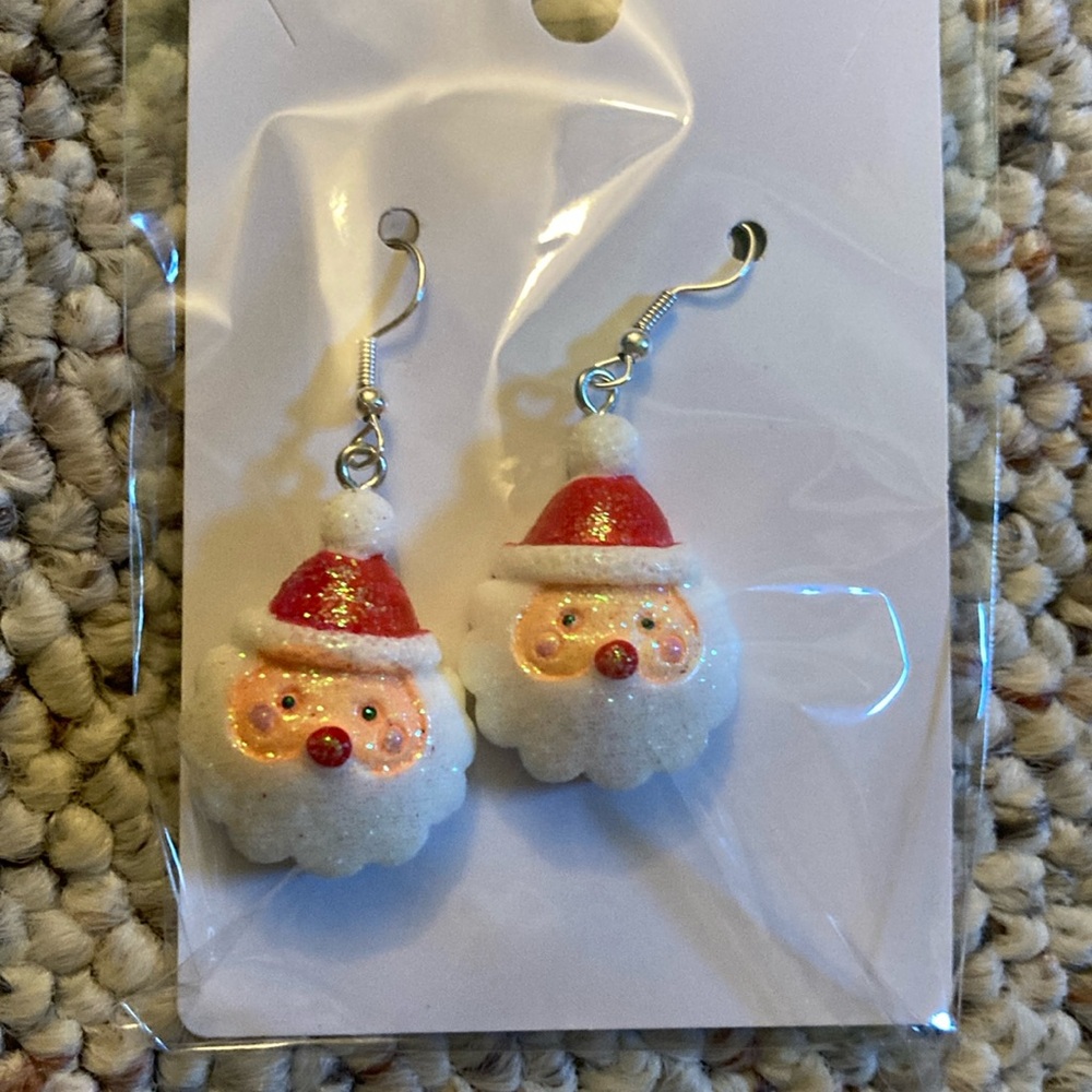 “Santa” earrings.